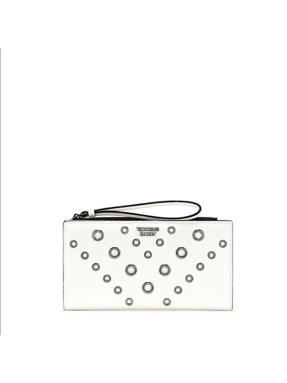 Victoria’s Secret White Stud Ring Wallet